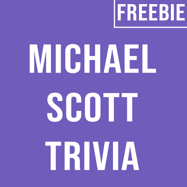Michael Scott Freebie Trivia Pack
