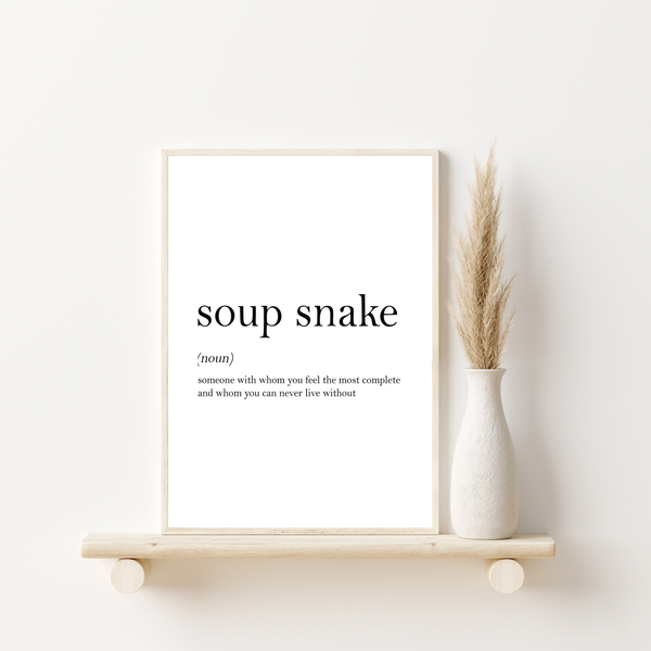 Soup Snake Definition
